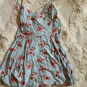 Floral mini dress